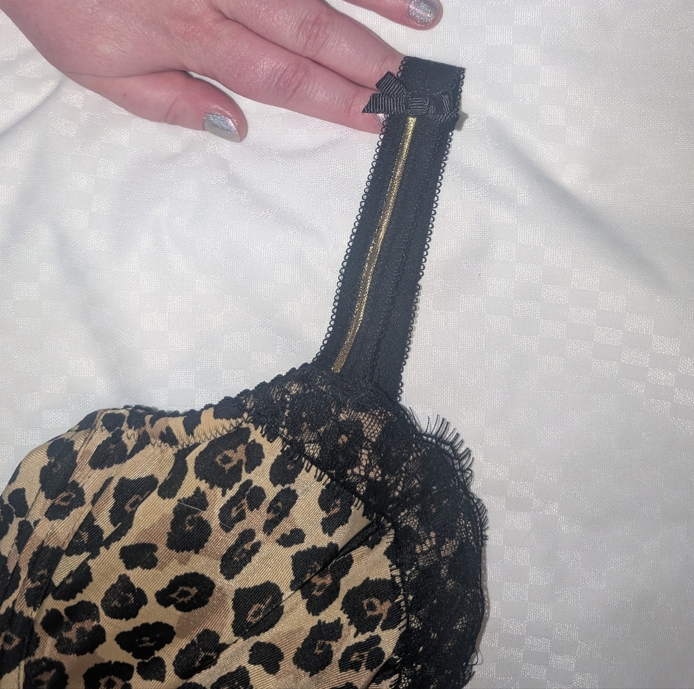 Comexim Wildcat Padded Half Cup Underwire Bra NWT 36FF - Picture 4 of 5